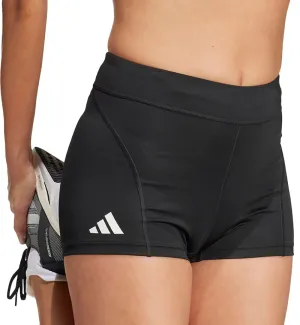 adidas Adizero Essentials Womens Short Running Tights - Black Sporty Vibe
