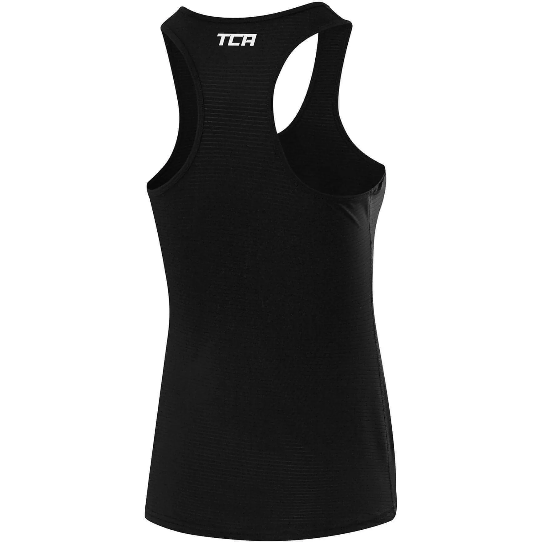 rural scene Heavy - duty TCA Air Racerback Womens Training Vest Tank Top - Black