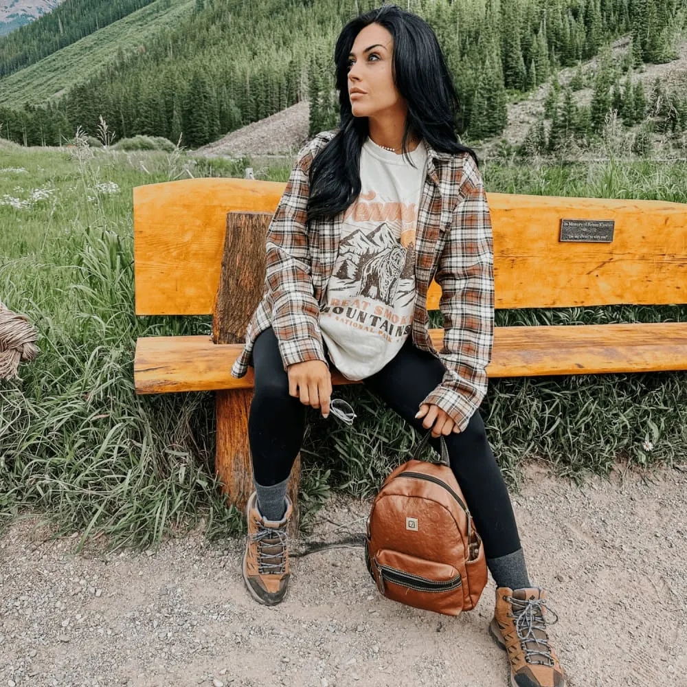 Smoky Mountains National Park Tee Pullover Evergreen