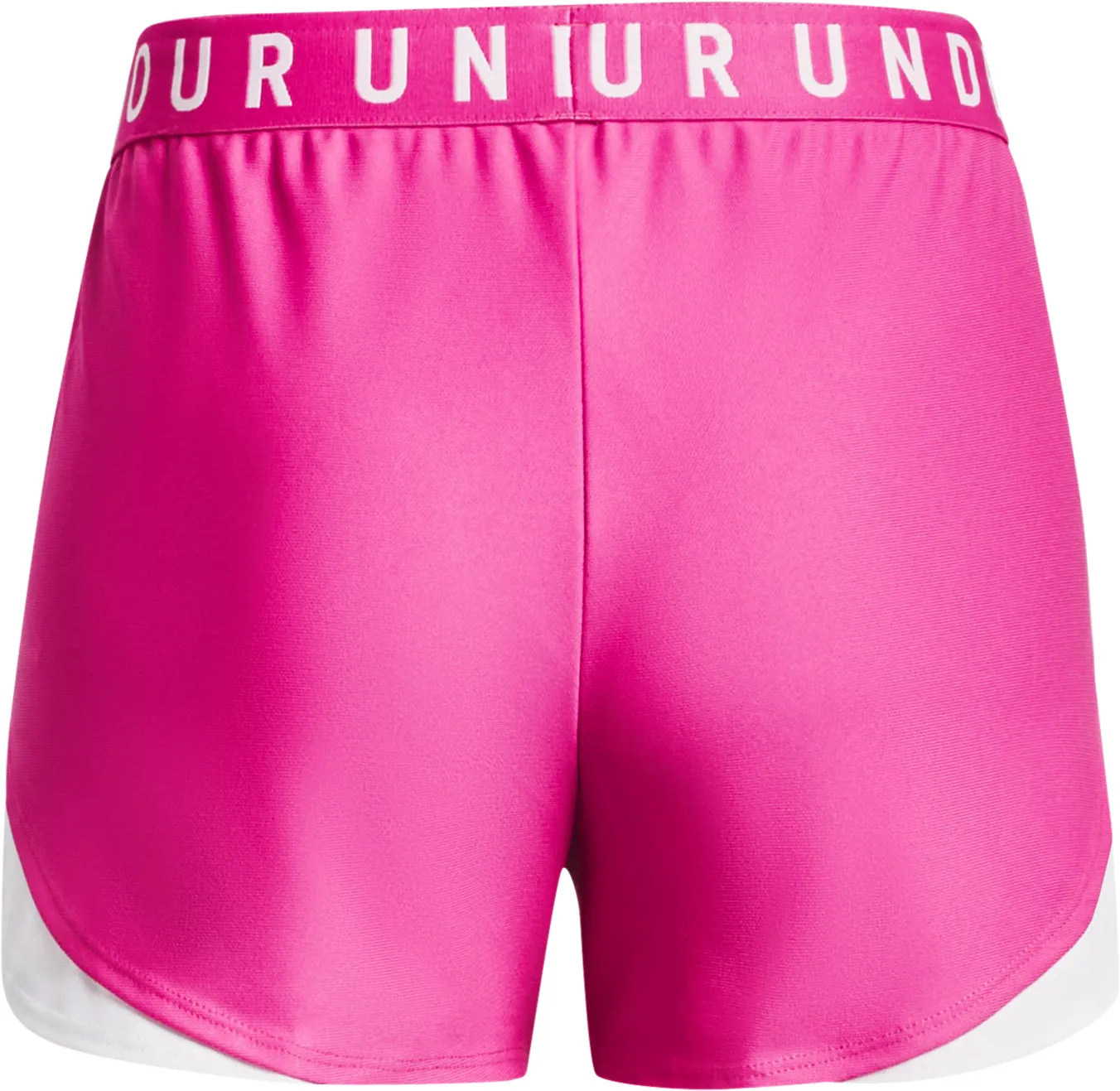 Under Armour Play Up 3.0 Womens Running Shorts - Pink Sleek Waist