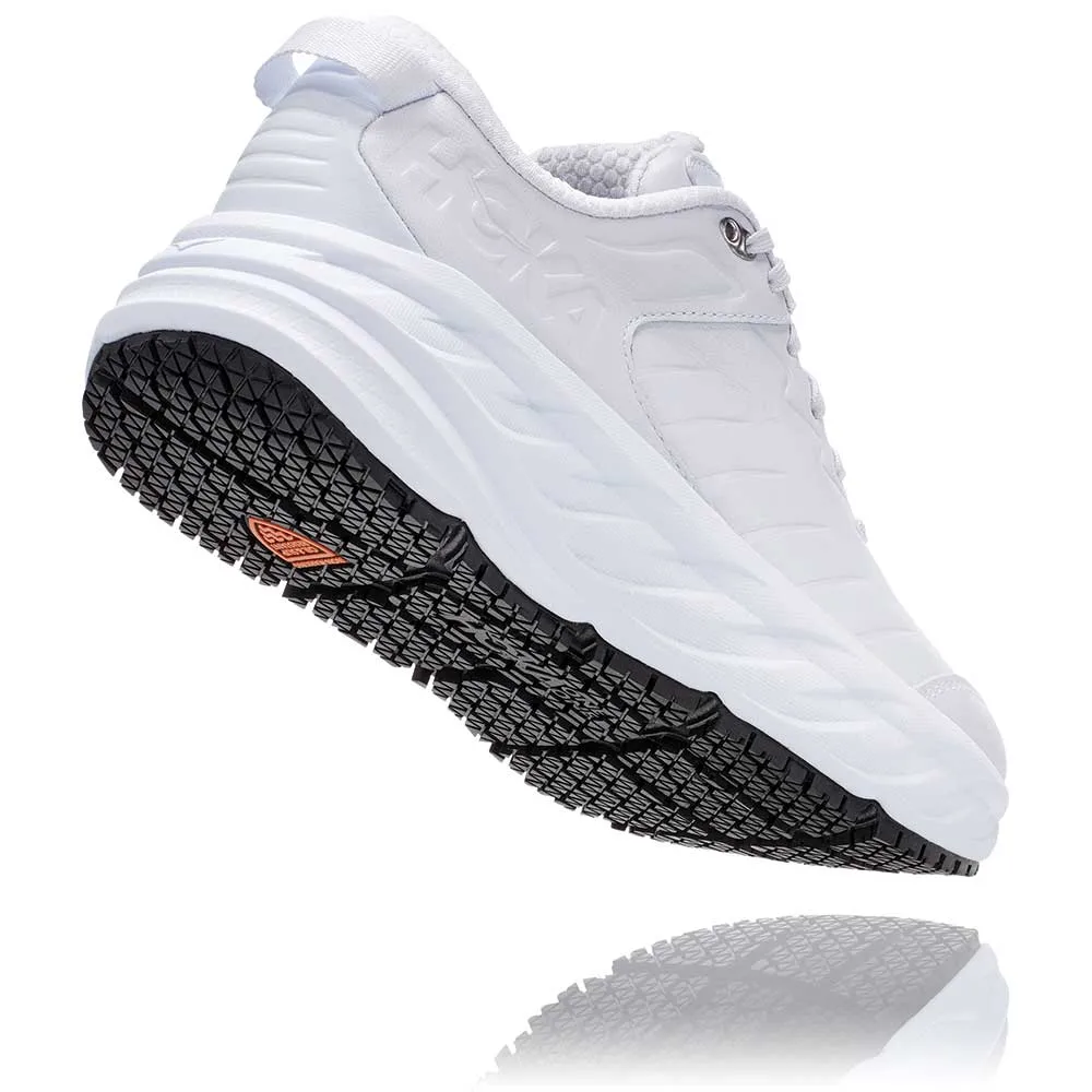 Women's Bondi SR Walking Shoe - White - Regular (B) nylon - feature shoes Thermal Adaptive Foam
