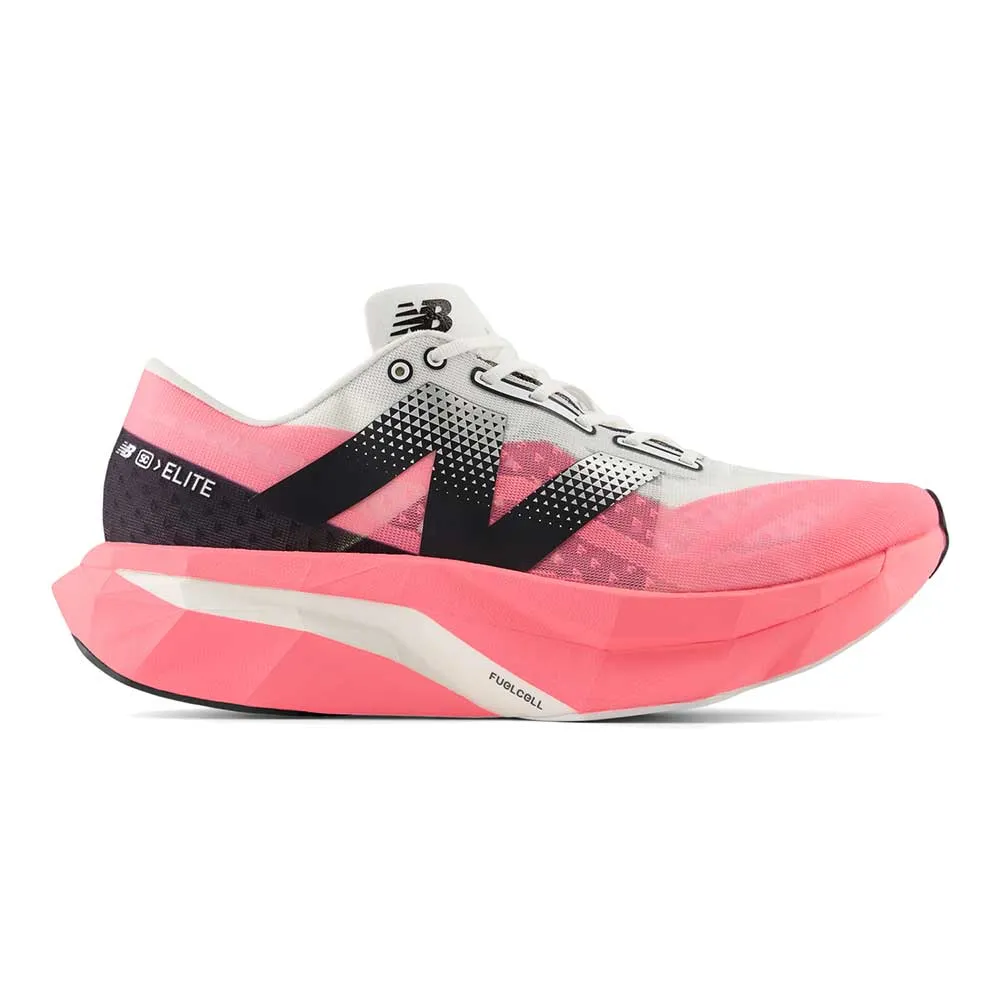 Durable materials running on a track shoes Women's FuelCell SuperComp Elite v4 Running Shoe - Ultra Pink- Regular (B)