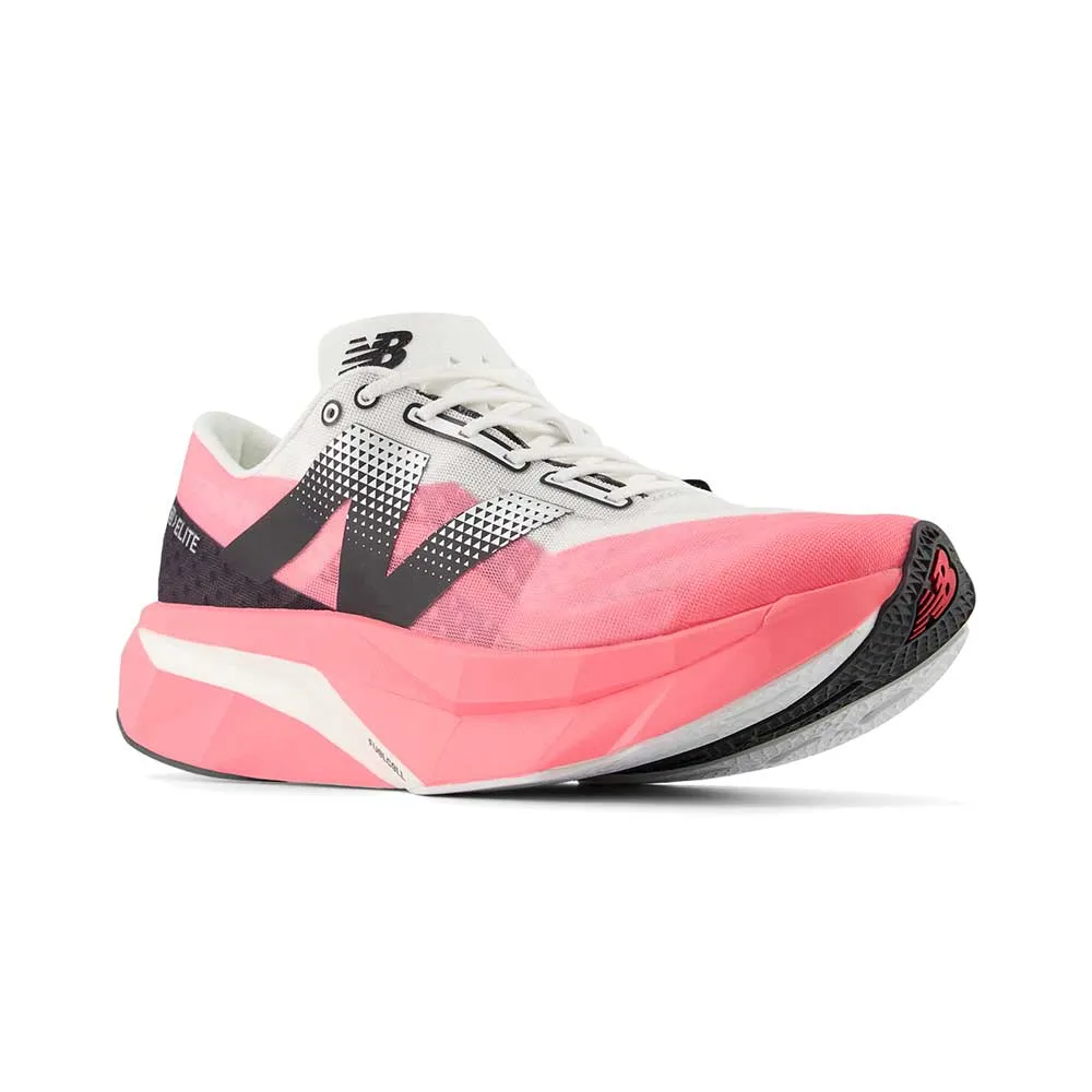 stretchy - upper shoes Women's FuelCell SuperComp Elite v4 Running Shoe - Ultra Pink- Regular (B)