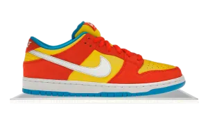 SB Dunk Low Bart Simpson Padded collar design