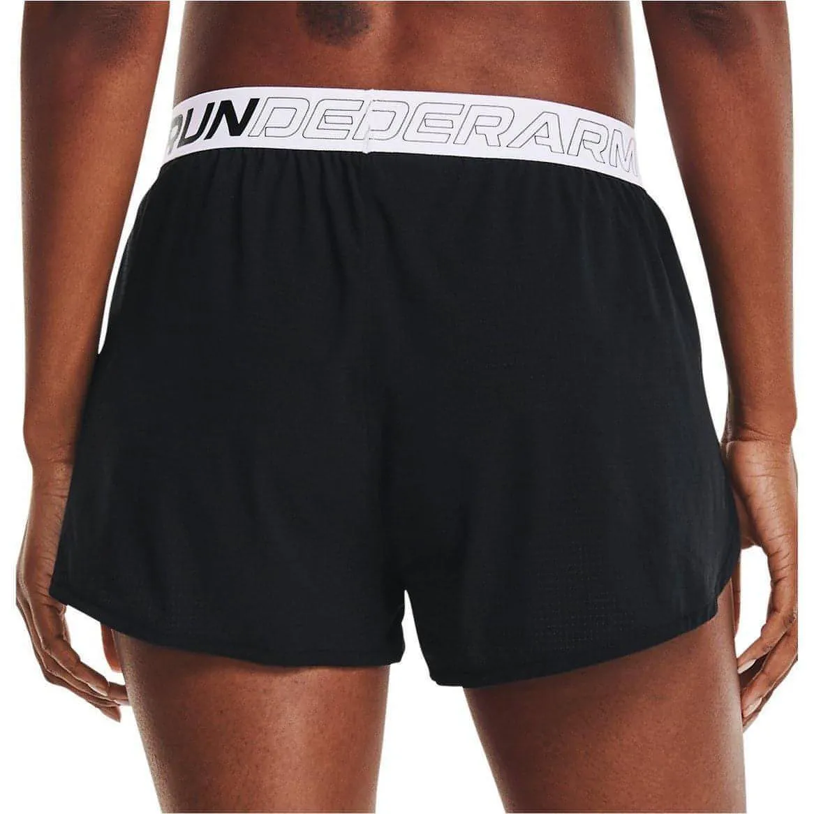 Under Armour Draft Womens Running Shorts - Black Easy Fit Wear Beach Vibes