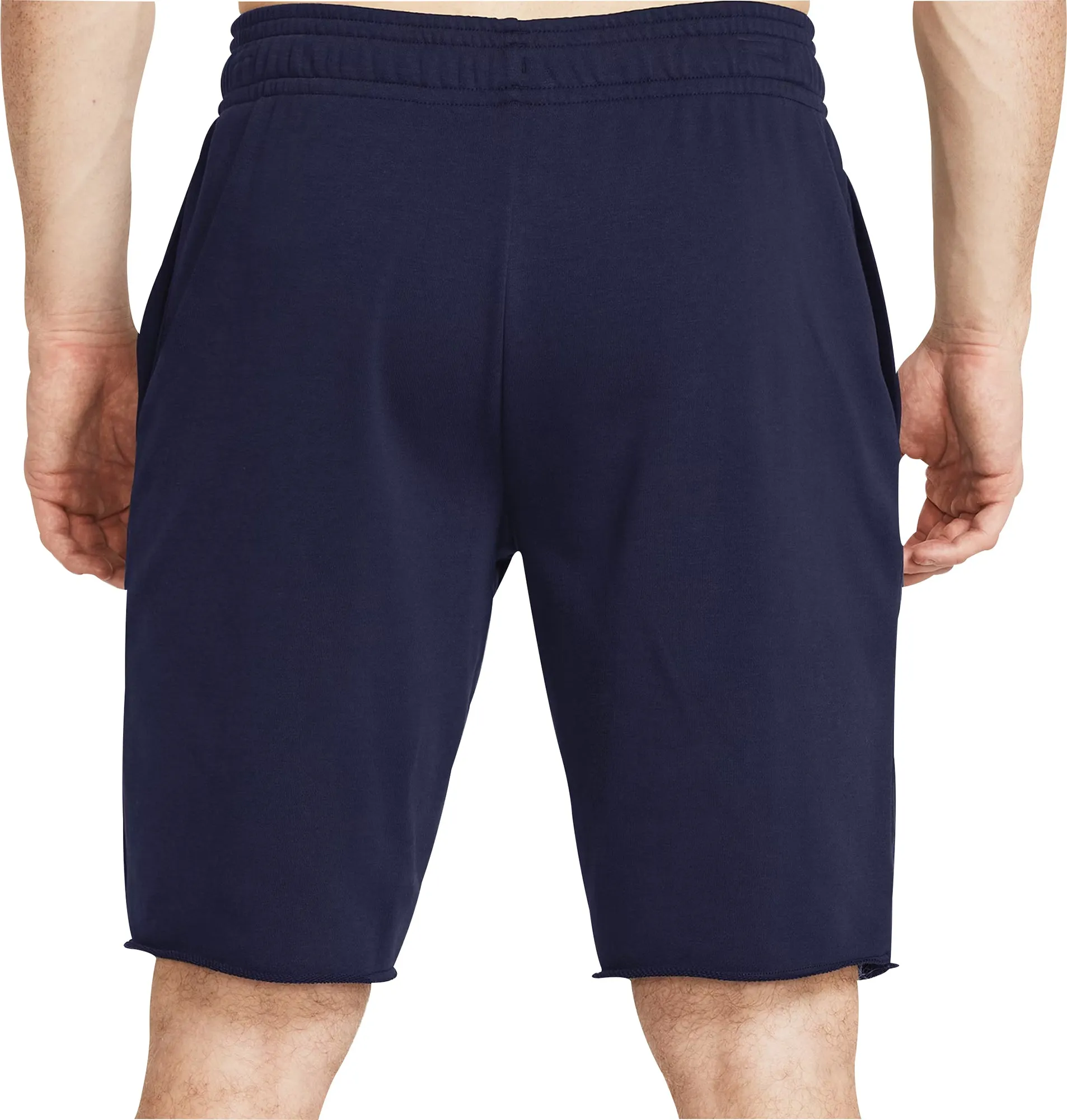 ethical fashion Performance Flex Under Armour Rival Terry Mens Training Shorts - Blue