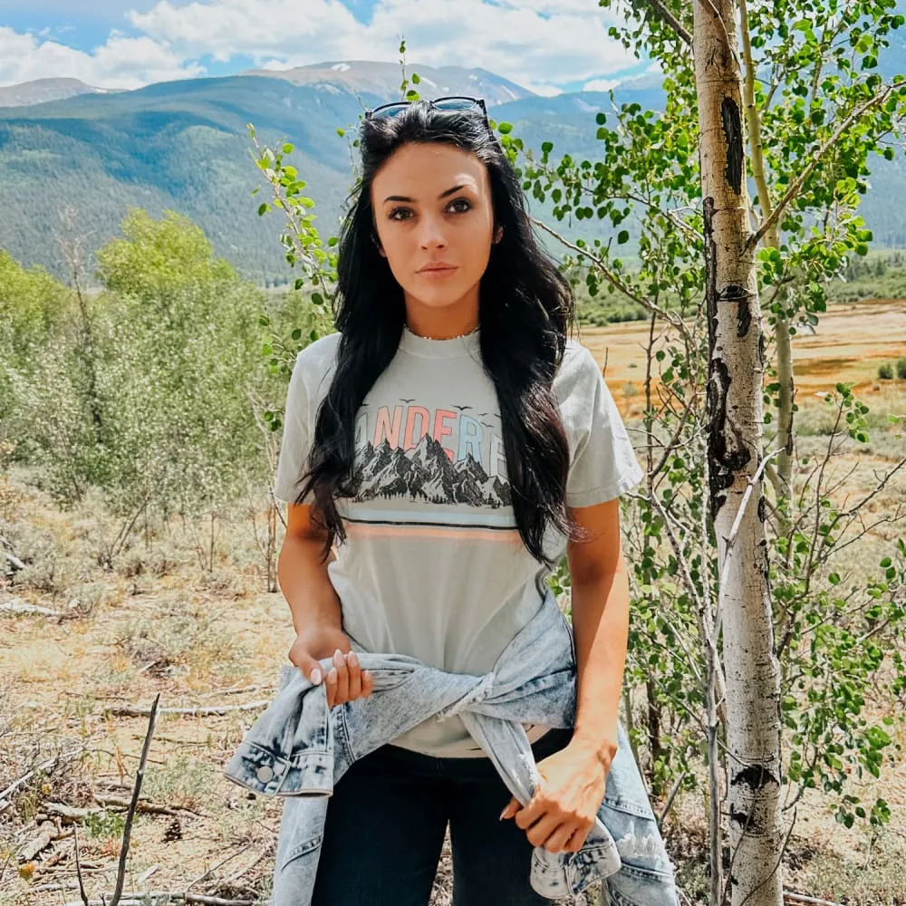 Wanderer Tee Comfortable Fit Wear Sustainable