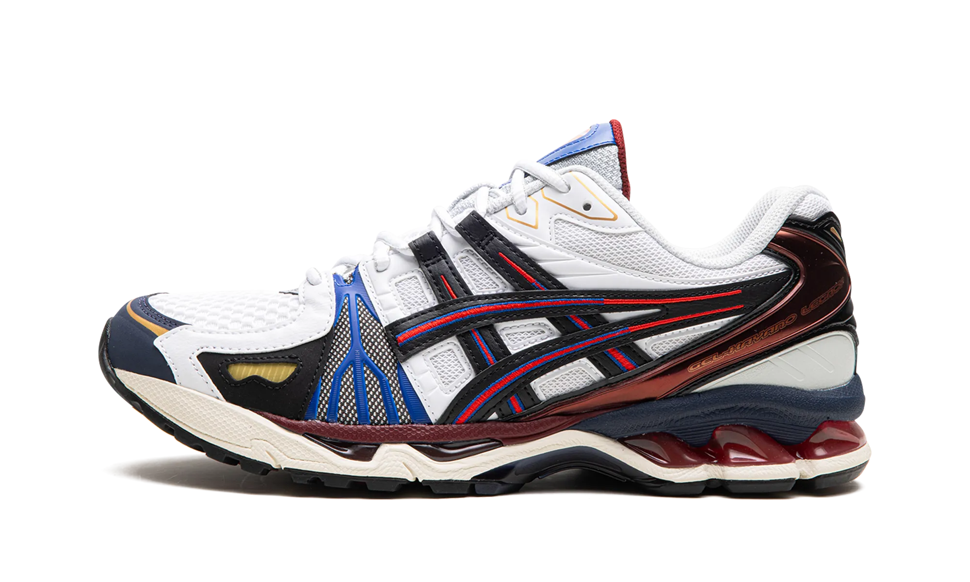 GEL-Kayano Legacy "White / Blue / Red" Lightweight Walking Shoes