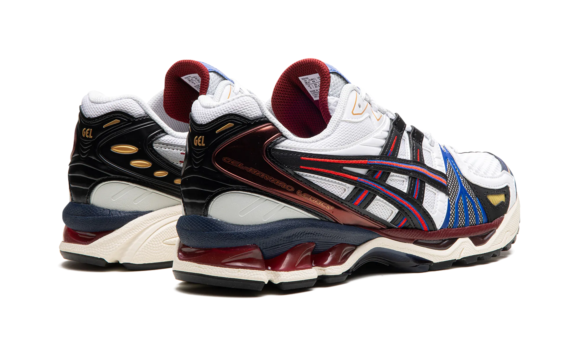GEL-Kayano Legacy "White / Blue / Red" City Casual Ocean Path
