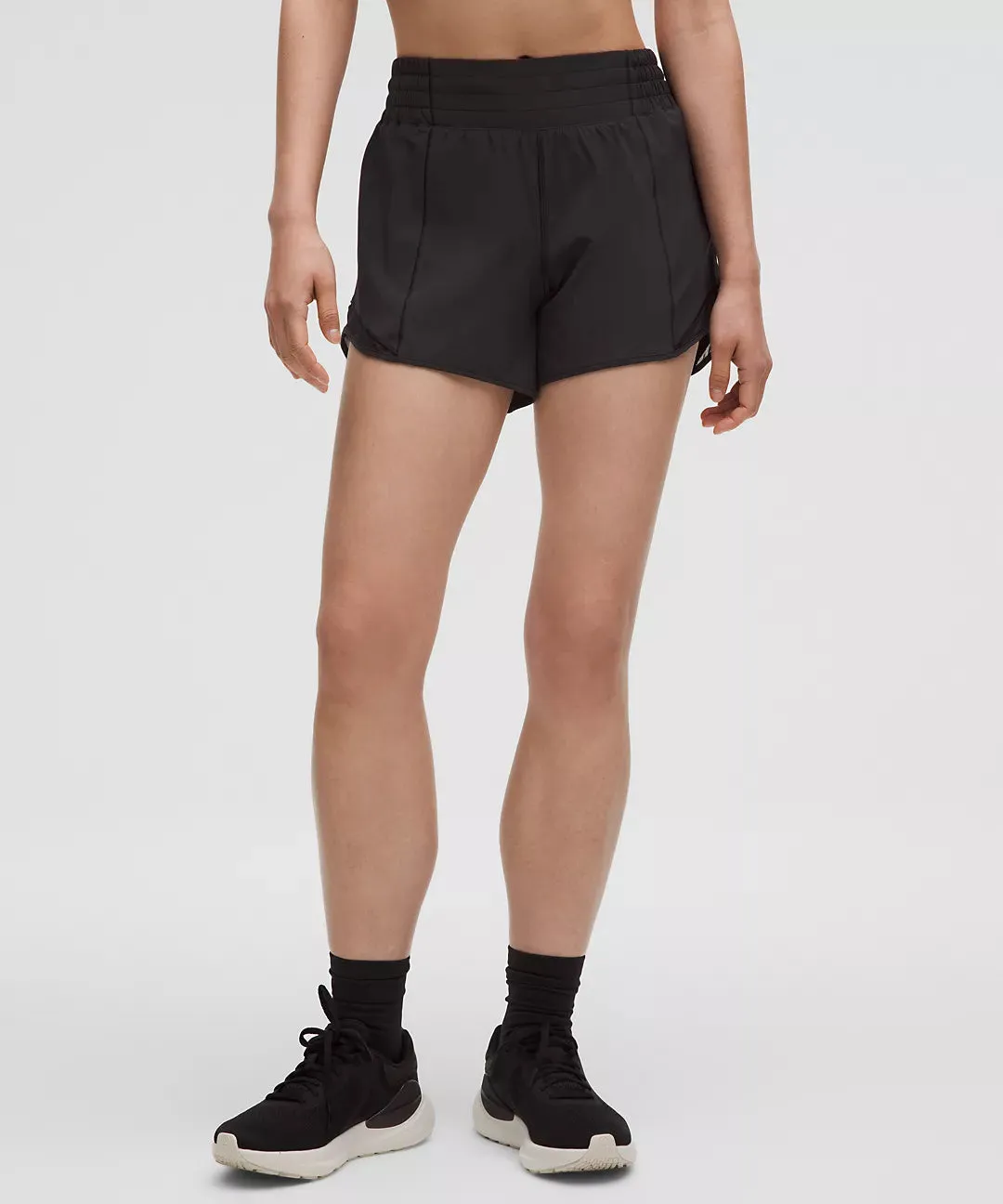 Hygienic Finish Women??s Hotty Hot High Rise Short 4?? *Lined (Black)