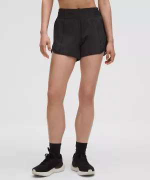 Crown Fit Women??s Hotty Hot High Rise Short 4?? *Lined (Black)