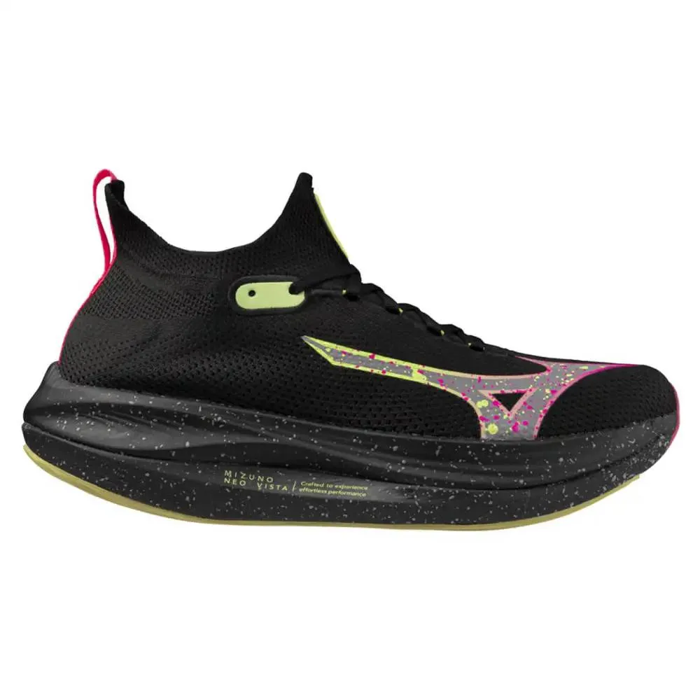running - goal shoe protection Mizuno Neo Vista (Unisex) - Black/Silver/Pink Tetra