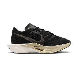 Women's Nike ZoomX Vaporfly Next% 3 Running Shoe - Black/Mtlc Gold Grain/Black Oatmeal - Regular (B) Dynamic