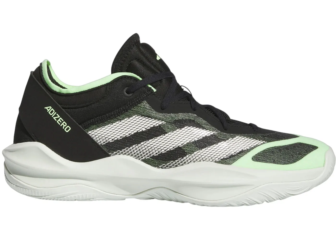 Quick Start Sneakers style Adidas Adizero Select 2.0 Low Core Black Cloud White Green Spark