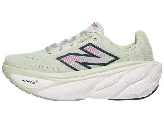 New Balance | Fresh Foam X More v5 | Women's | Natural Mint/Purple Fuchsia/Black arch - cup running wear skateboarding shoes