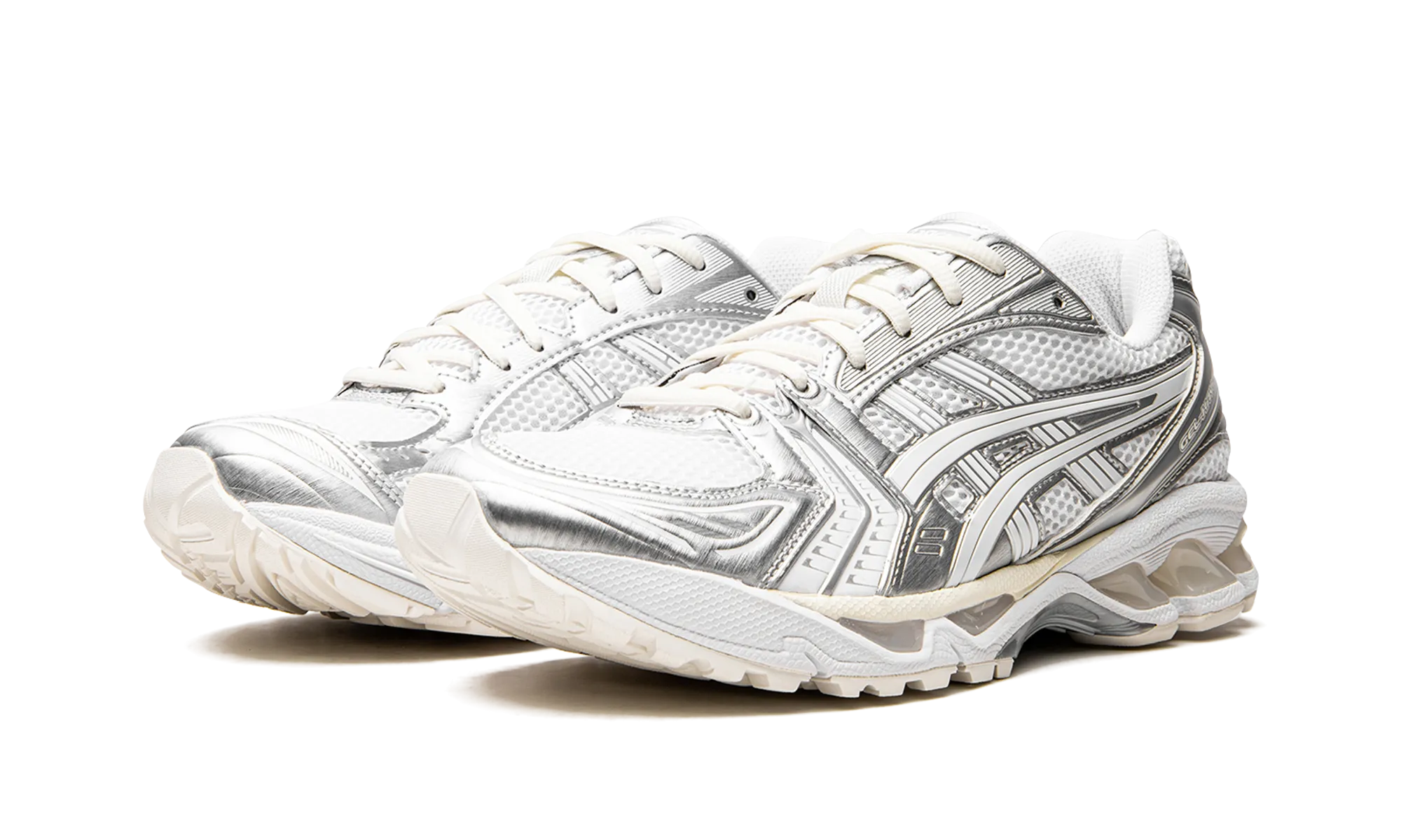 Cool Shape Porous Structure GEL-Kayano 14 "JJJJound - Silver/White"