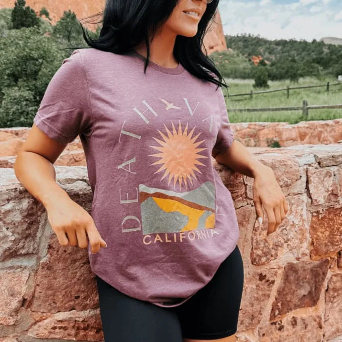 Death Valley Tee Perfect for Vacation Perfect Comfort