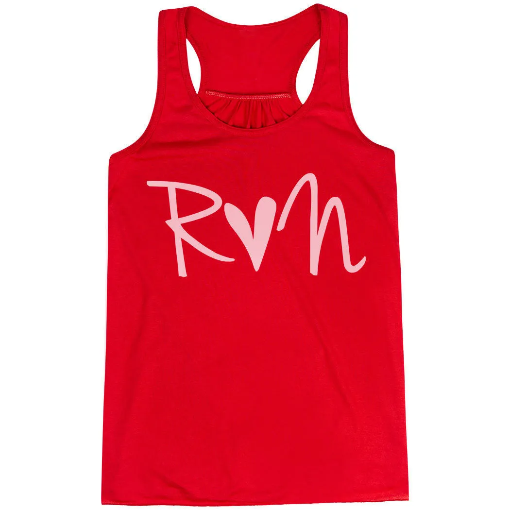 Flowy Racerback Tank Top - Run Heart Breathable Material