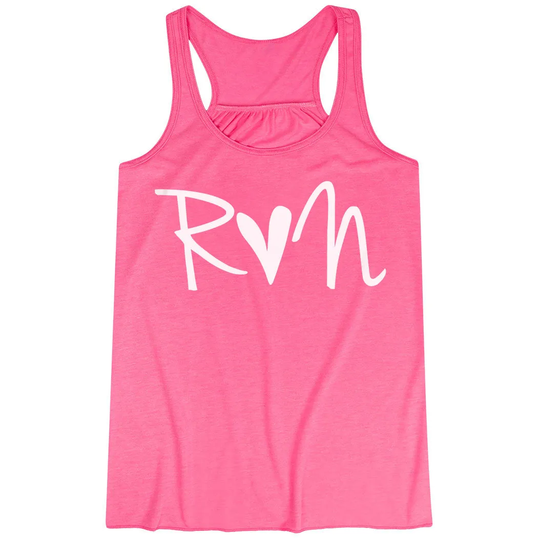 Flowy Racerback Tank Top - Run Heart Snag Resistant Fabric deterrence