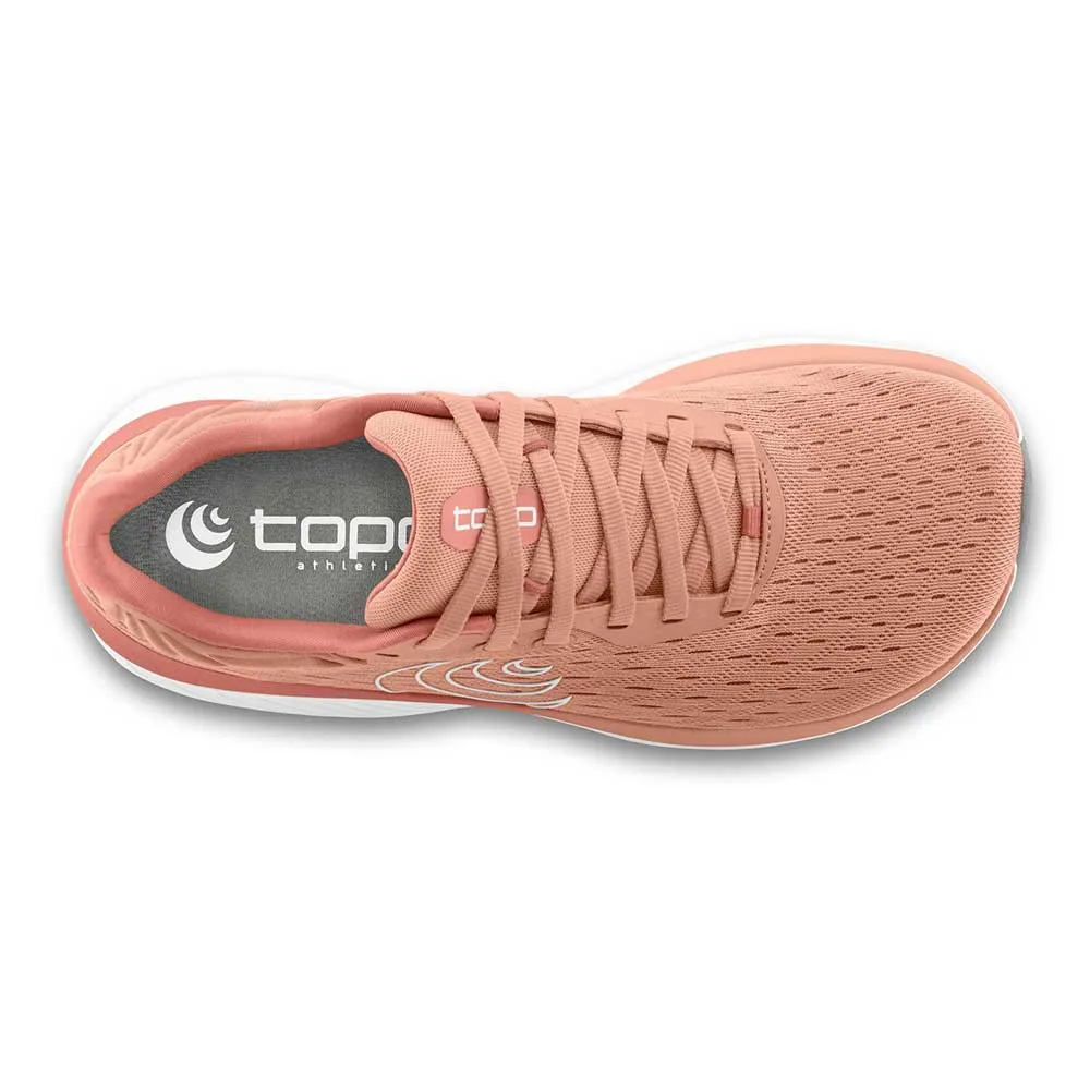 Women's Atmos Running Shoe - Dusty Rose/White - Regular (B) Minimal Drop Profile