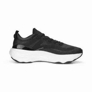 Seamless Toe Box Construction Women's ForeverRun Nitro Running Shoe - Puma Black- Regular (B)