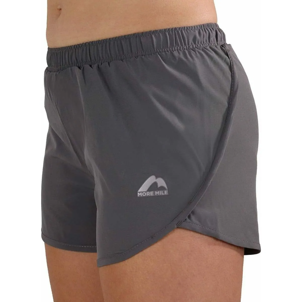 Mother's Day gift More Mile Strive Womens Running Shorts - Grey
