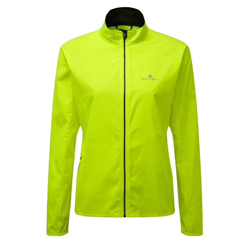 Ronhill Core Women's Running Jacket - Fluo Yellow commuting baristas