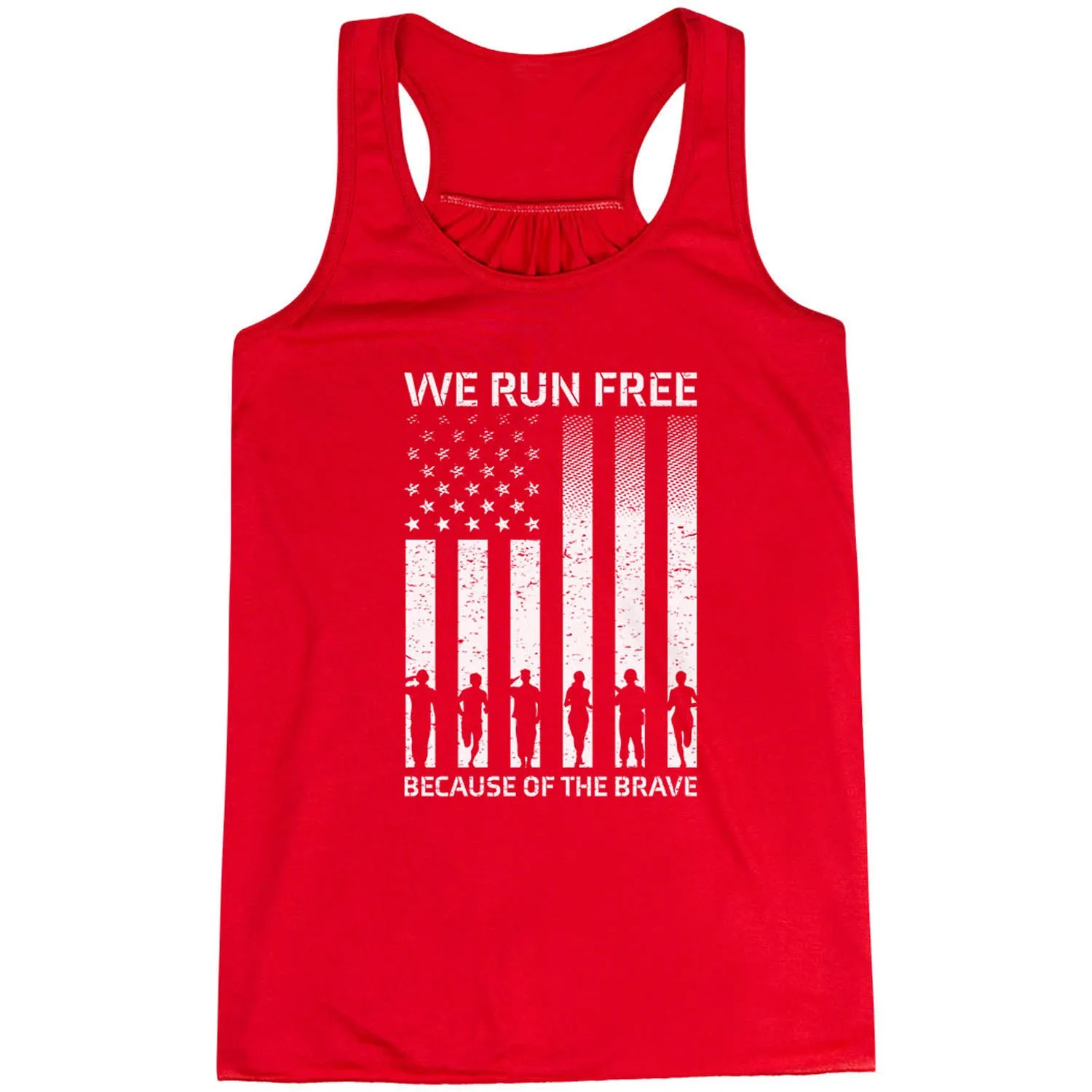 Flowy Racerback Tank Top - Because of the Brave Research - enabling