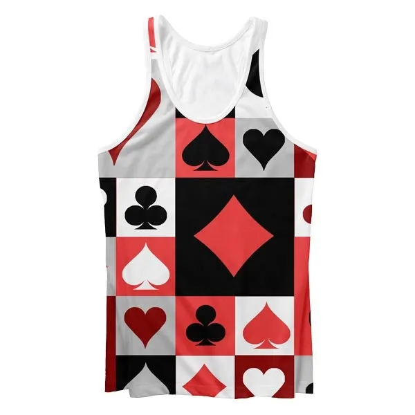 Shapes Tank Top Style 1 Green - friendly individual use