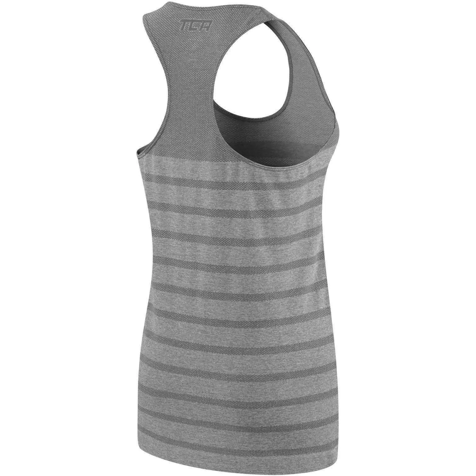 AntiPilling Surface TCA QuickDry SuperKnit Womens Running Vest Tank Top - Grey