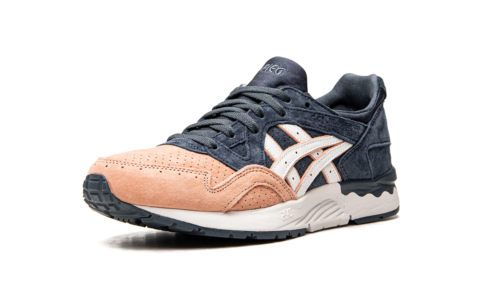 Lead Step Neat Build Gel-Lyte 5 "Kith Salmon Toe"