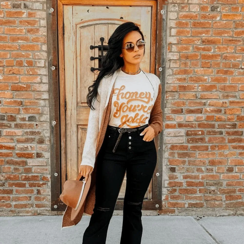 Honey, You're Golden Tee Quick Layer Fit