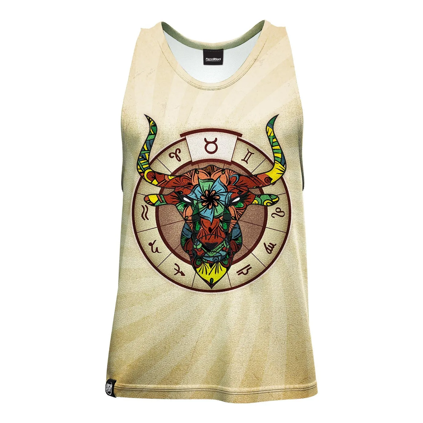 Taurus Tank Top Drop Hem