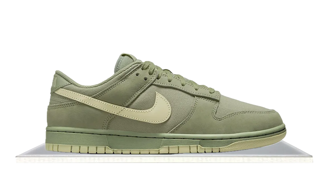 Dunk Low Premium Oil Green Olive Aura Fog Step Zero Effort