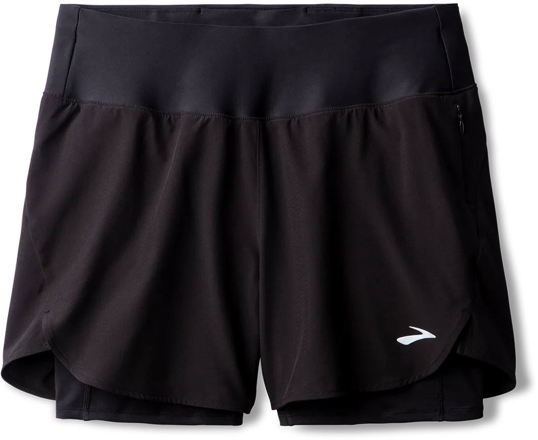 Women's Chaser 5" 2-in-1 Short 2.0 (001 - Black) Mind Ease
