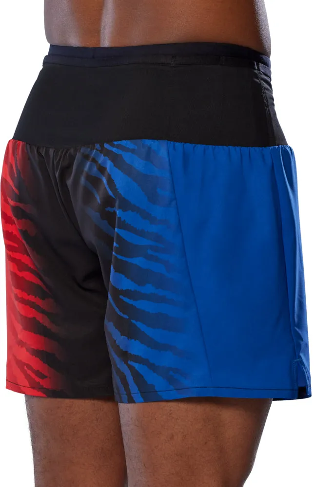 Mizuno Multi Pocket Mens Running Shorts - Blue Chill Wear