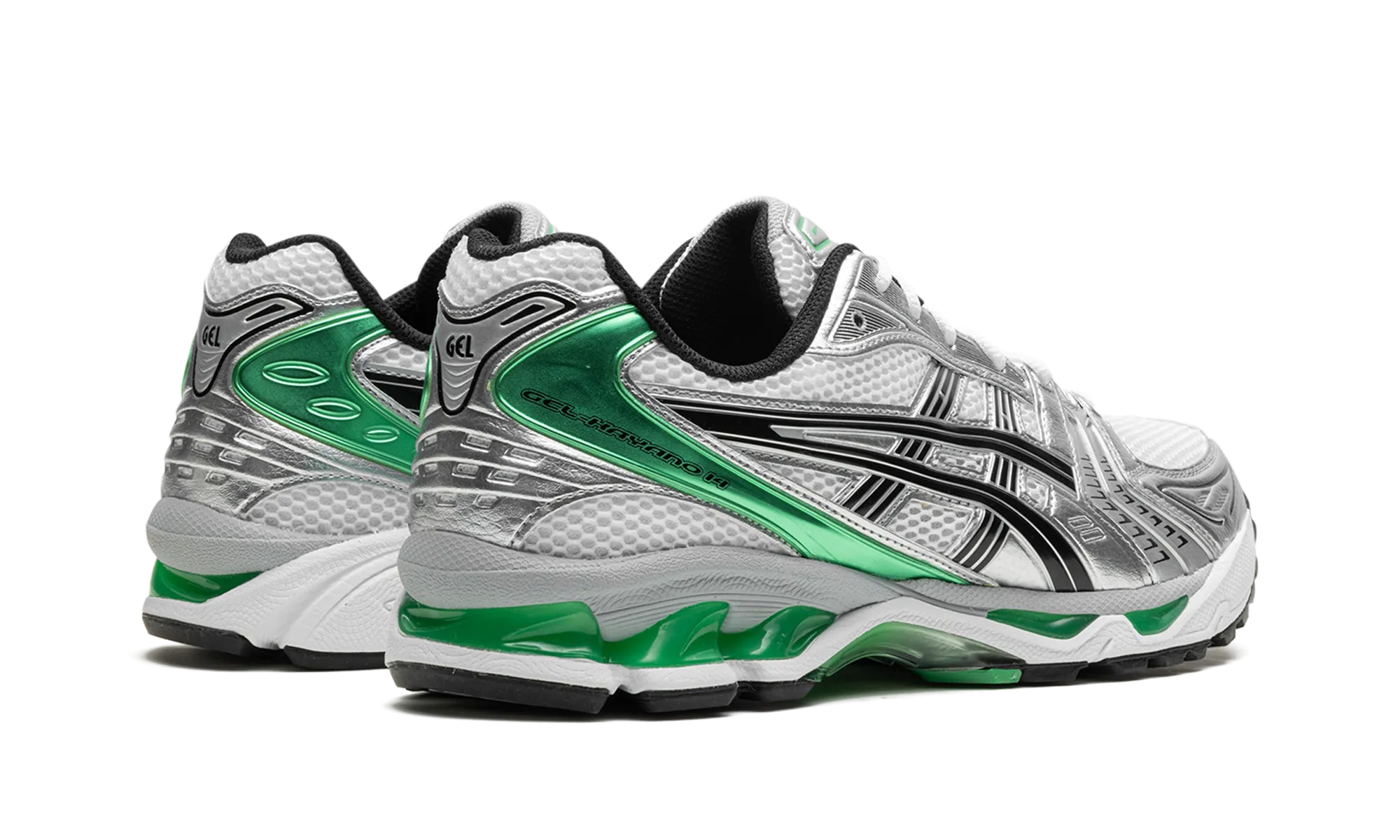 GEL-Kayano 14 "White/Malachite Green" Low Profile Design Daily Motion