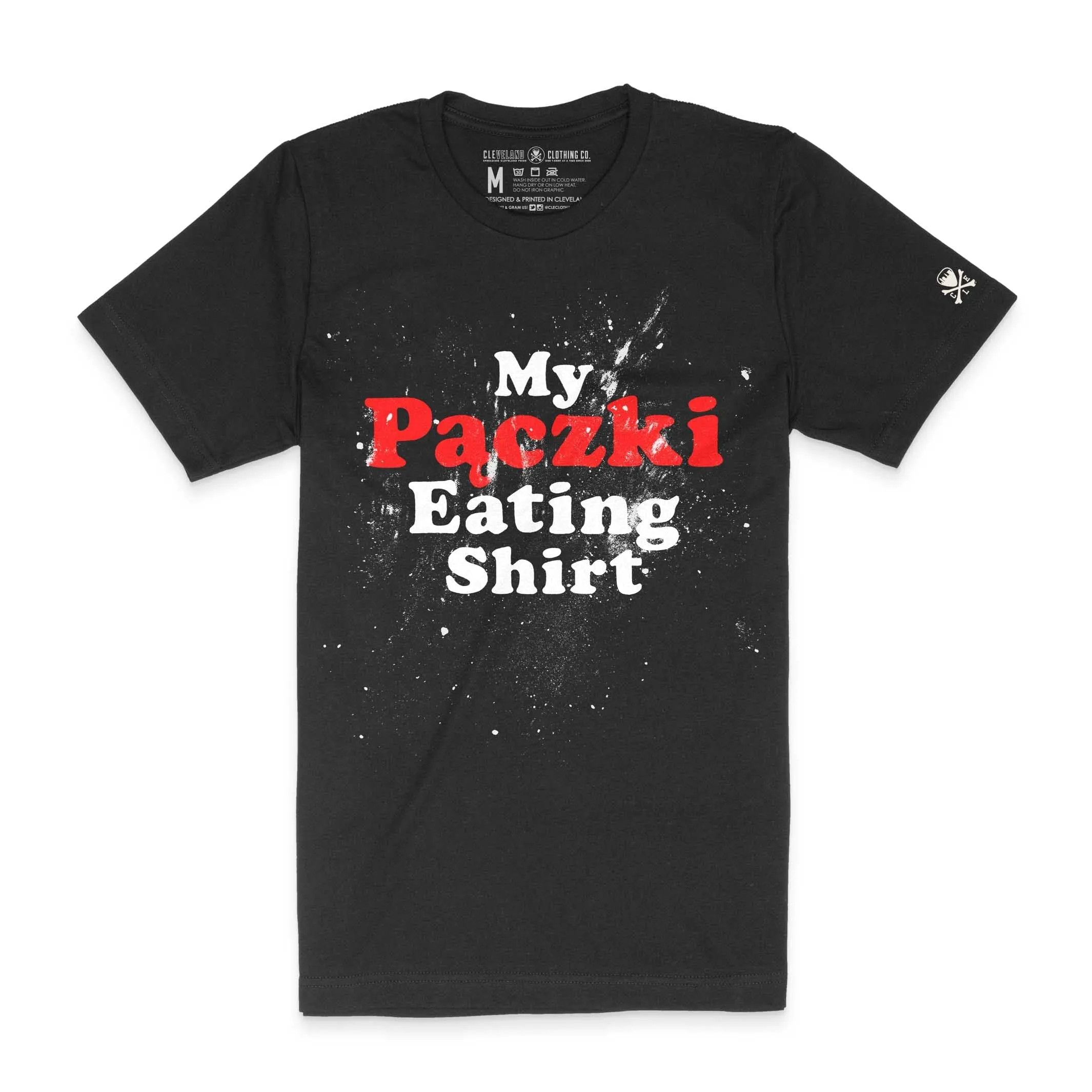Comfy Movement My Paczki Eating Shirt - Mens/Unisex Crew T-Shirt