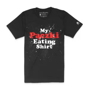 Soft Design My Paczki Eating Shirt - Mens/Unisex Crew T-Shirt