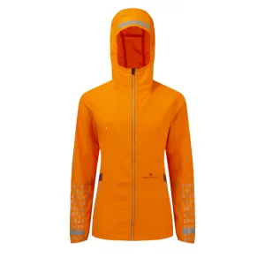 Hooded Option Ronhill Tech Afterhours Women's Running Jacket - Mango/Grape/Reflect