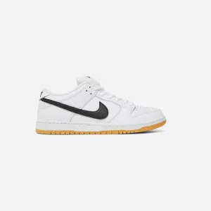 Quick lace Nike SB Dunk Low Pro White Gum
