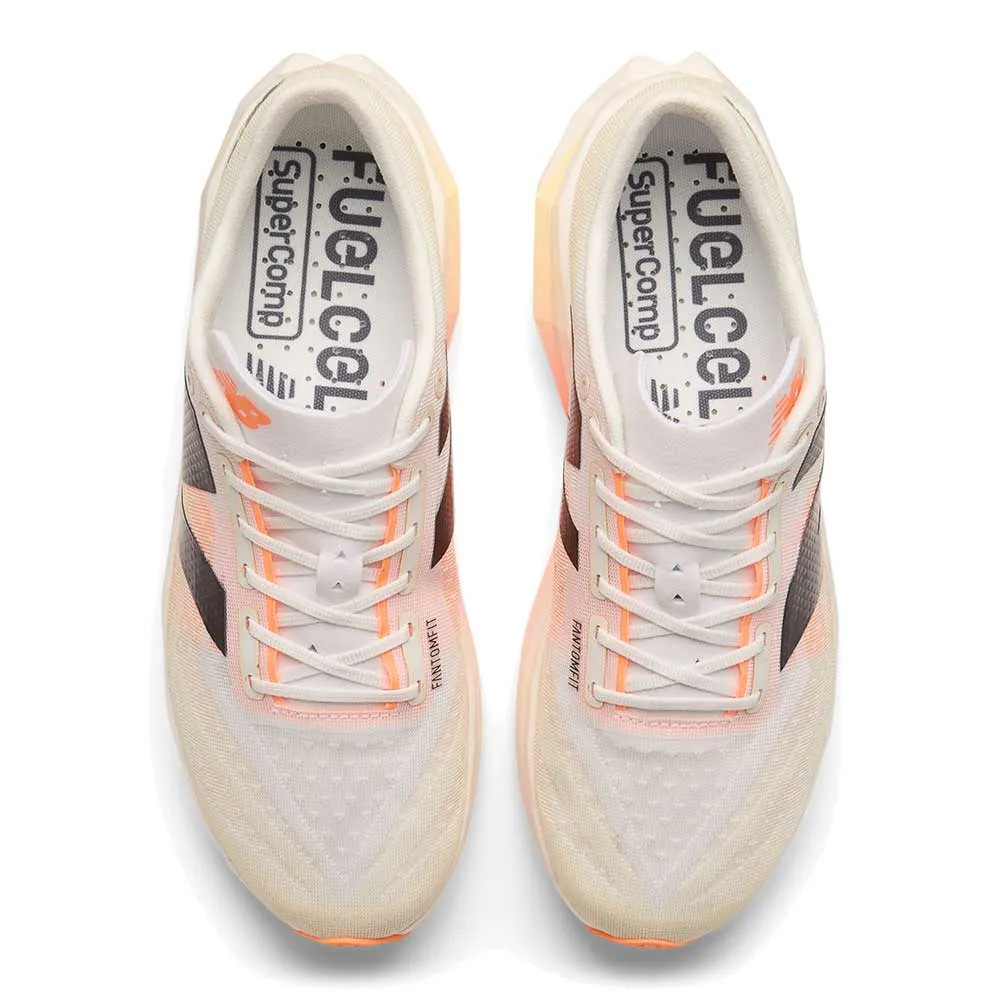 Women's FuelCell SuperComp Elite v4 Running Shoe - White/Angora - Regular (B) Freedom running in local races shoes