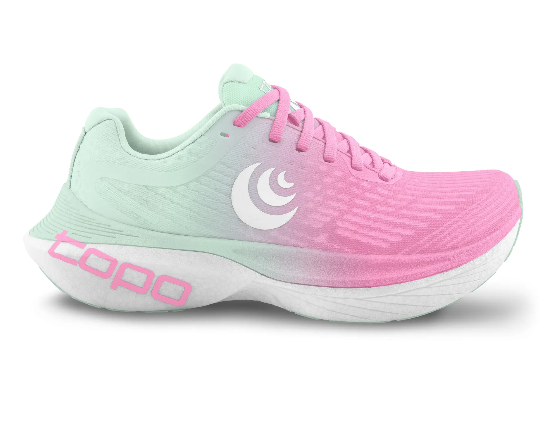 Adaptive design Foot Hugging Midsole Topo Athletic | Specter 2 | Women's | Pink/Blue
