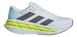 Adidas | Adistar 3 | Women's | Ftwr White/Core Black/Pulse Lime Impact Resistant Outsole support - enhanced shoes