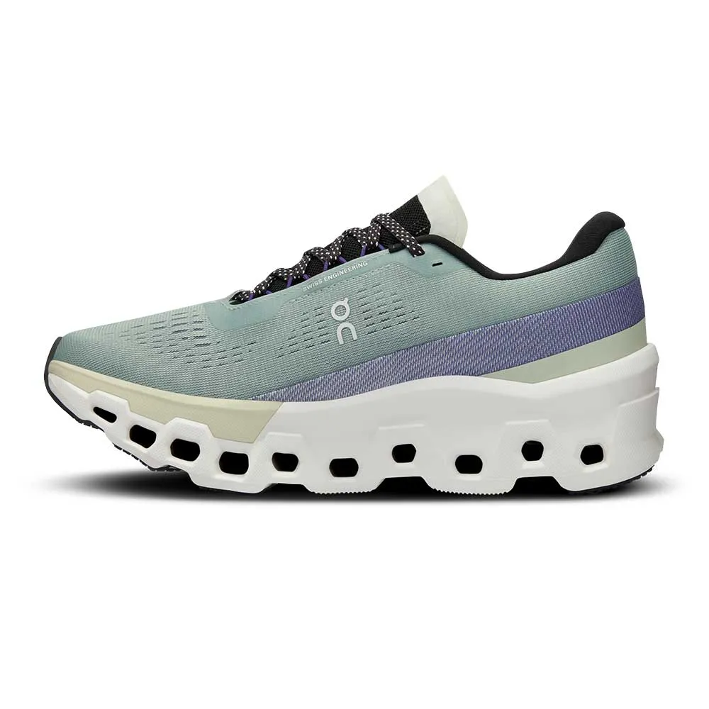 Women's Cloudmonster 2 Running Shoe - Mineral/Aloe - Regular (B) social interaction