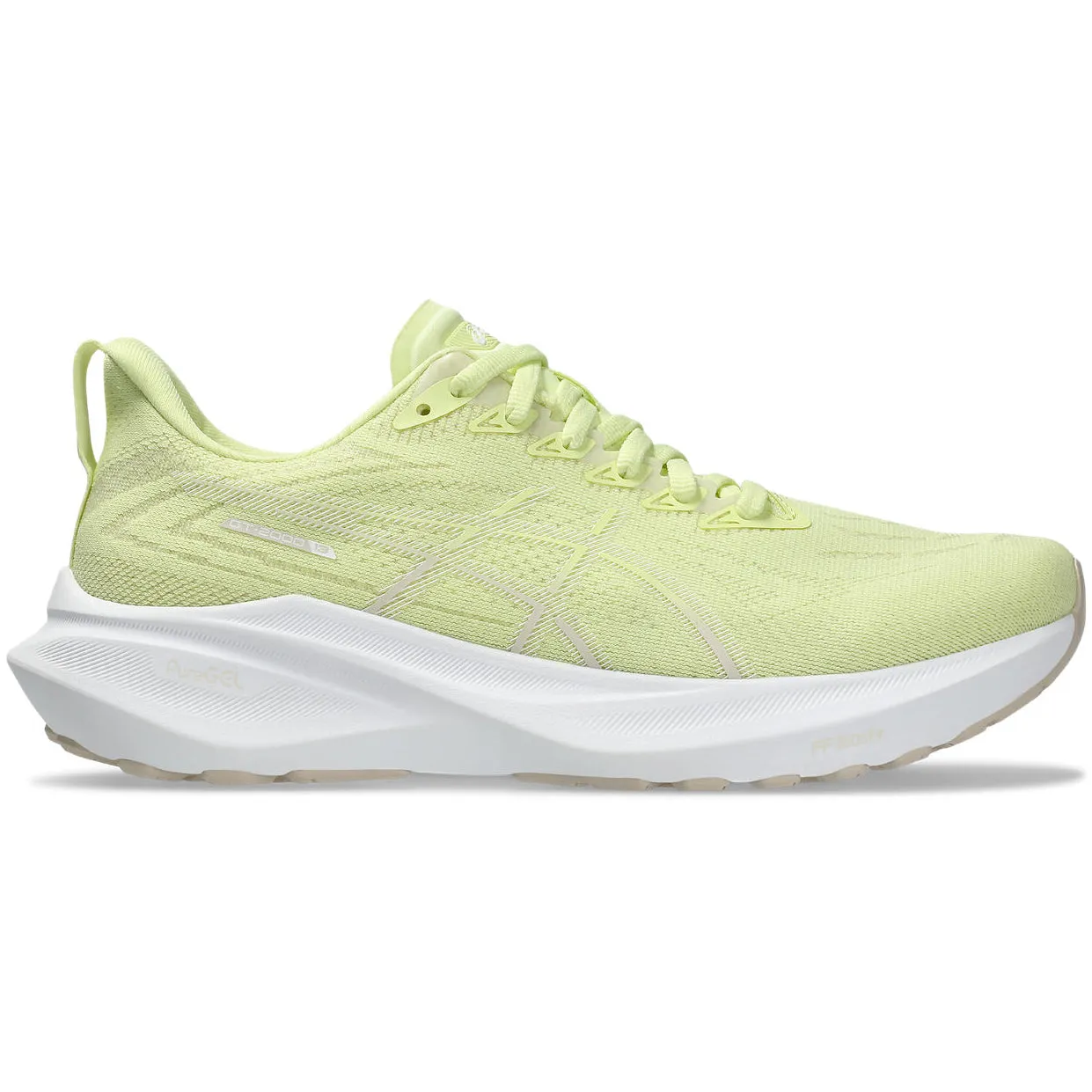 Women's GT-2000 13 Running Shoes Huddle Yellow / White running in hard tracks shoes