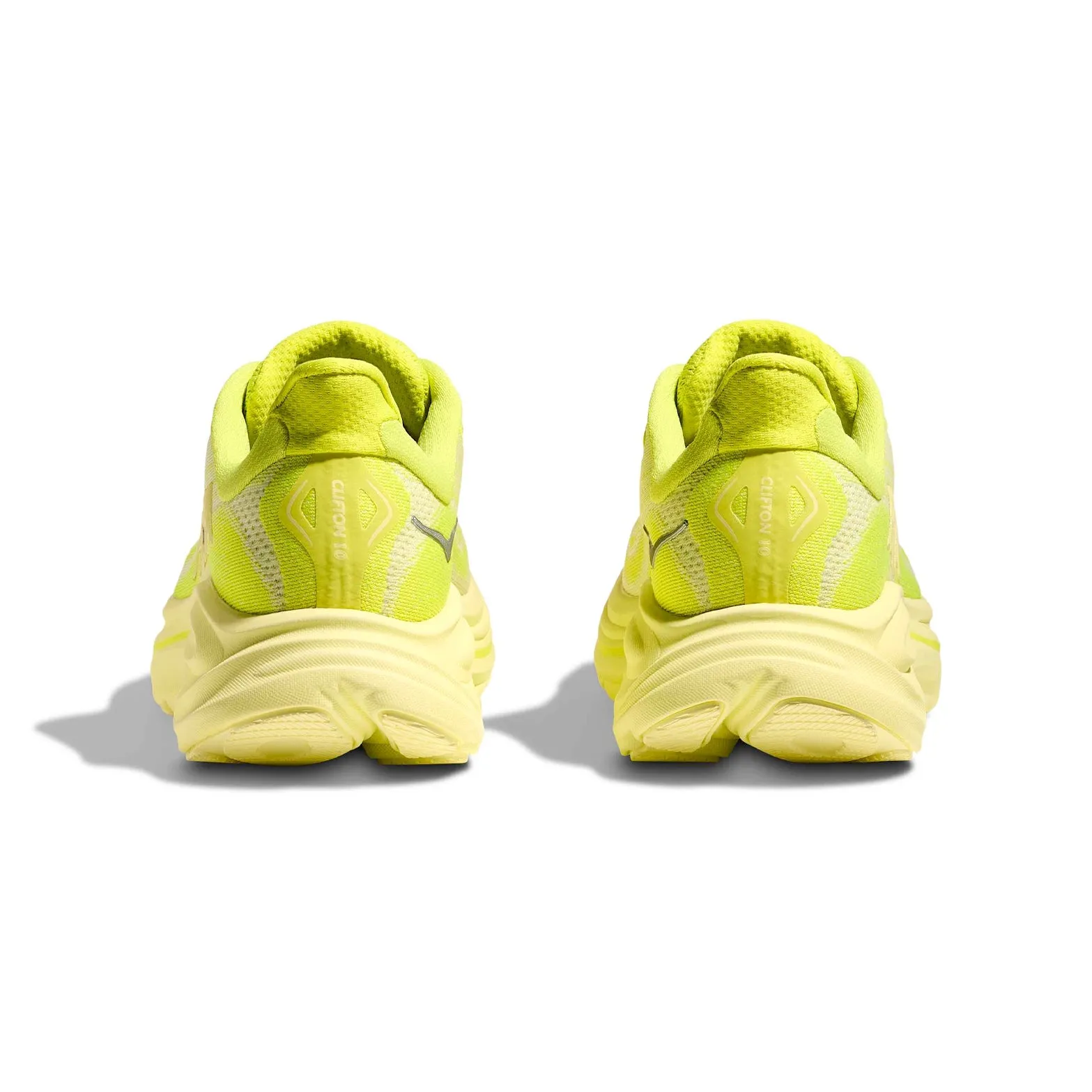 Women's Clifton 10 Running Shoes Neon Hoka Citrus / Sunlight Support Layer Arch Support Construction