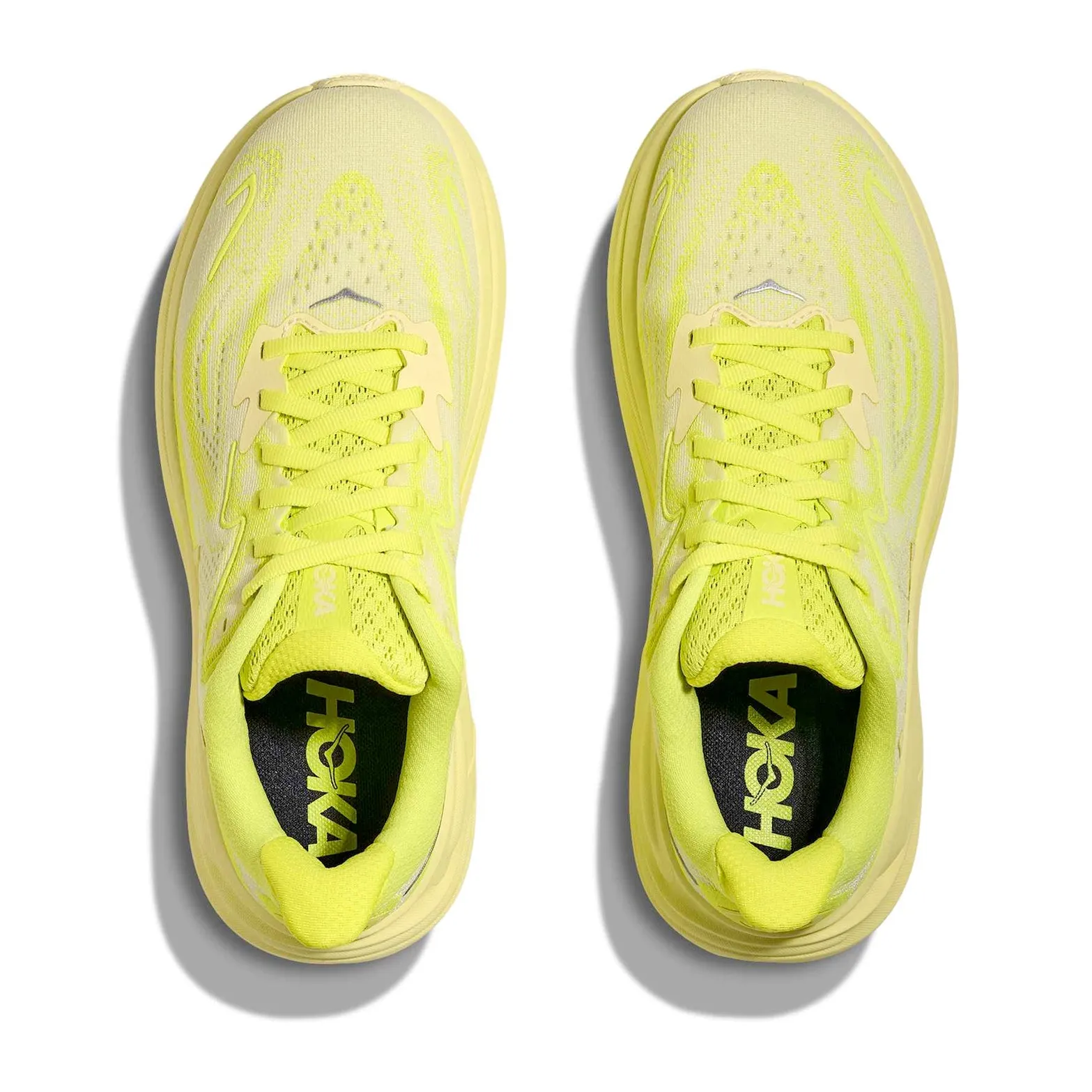 Women's Clifton 10 Running Shoes Neon Hoka Citrus / Sunlight Motion Containment Health - oriented