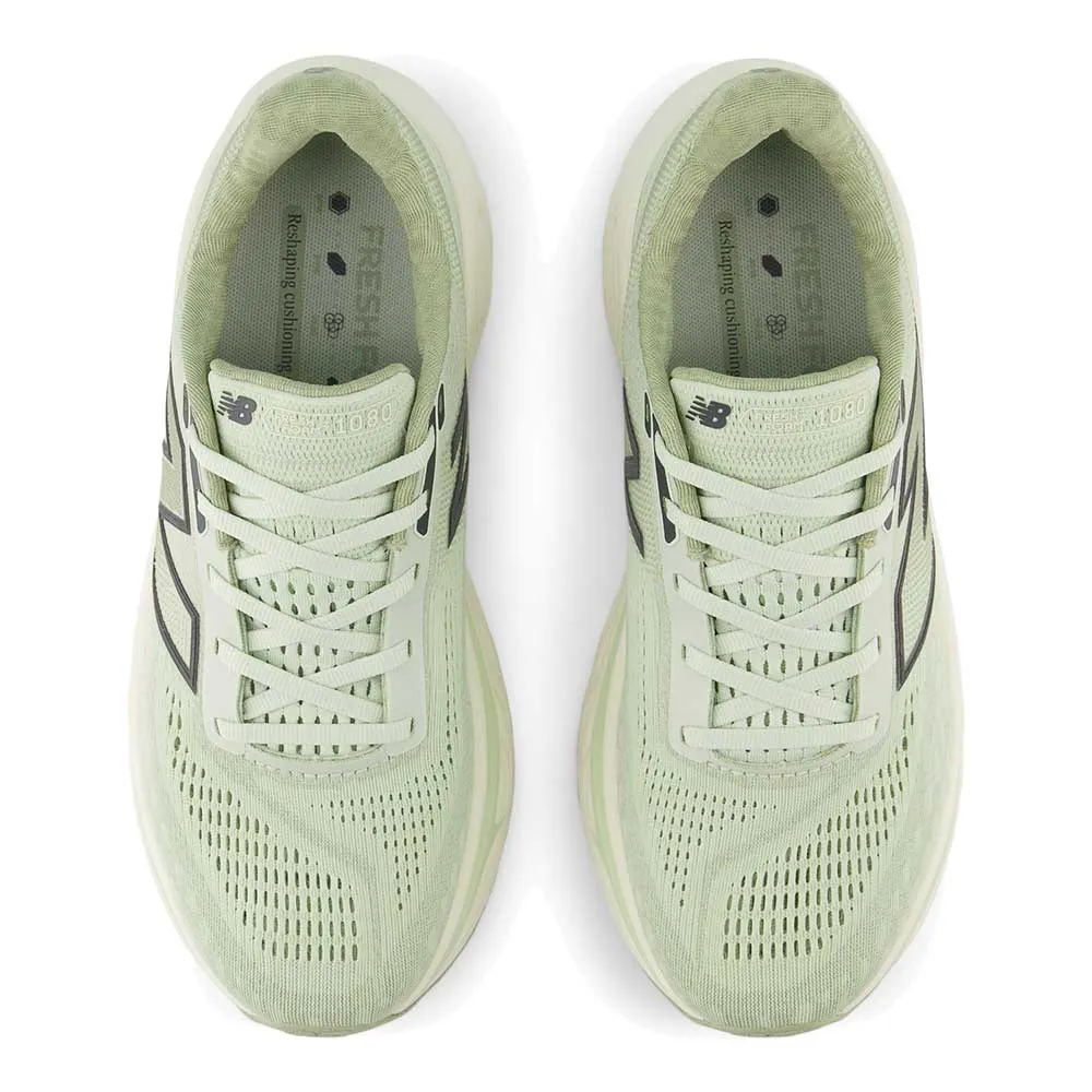 Women's Fresh Foam X 1080 v14 Running Shoe - Natural Mint/Magnet - Regular (B) Foot Landing strength - training running shoes