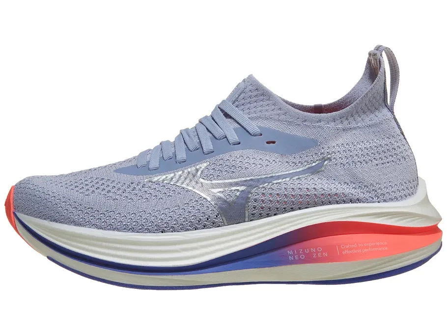 patterned shoes cross - country running option Mizuno | Neo Zen | Women's | Icelandic Blue/Silver